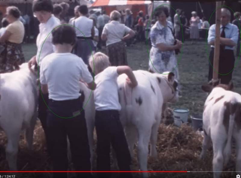 Here a photo from 1980 of myself at the Calf Club (dutch: kalverclub) with my parents in the background